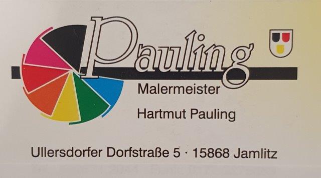 Malermeister Harmut Pauling